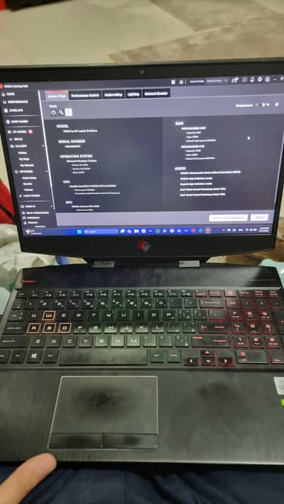 HP Omen 15 Gaming Laptop RTX 2060 6 GB