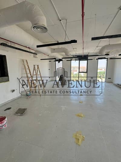 Fully finished Corner Office 125 sqm rent at Hyde park New Cairo