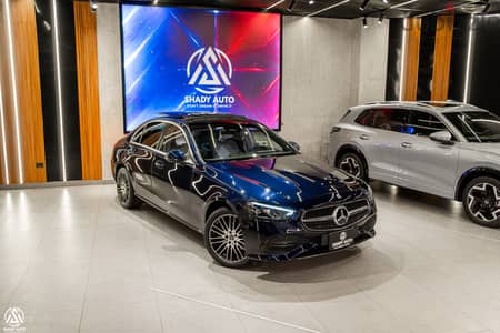 Mercedes-Benz C180 2022 ضمان وكيل وممتد سنتين