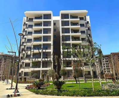 Ready to move Ground Apartment for sale in Palm Hills New Cairo With Prime Location Overlooking Landscape
