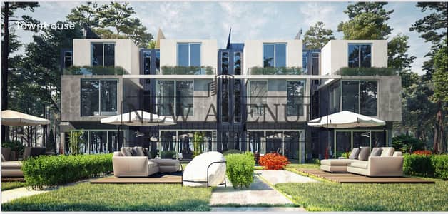 Townhouse Villa Middle Core & Shell Ready to Move Prime Location in Bloomfields Mostakbal City by Tatweer Misr