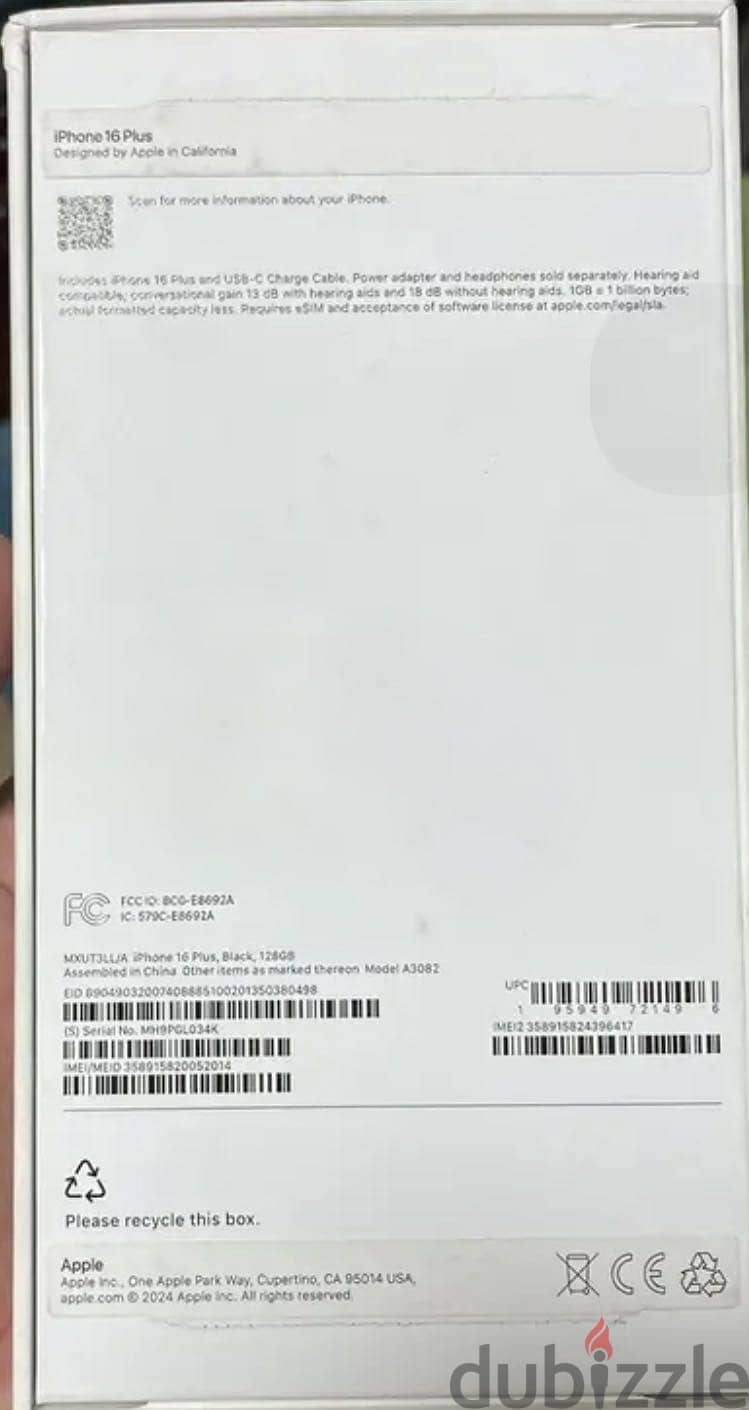 Apple - iPhone 16 Plus 1