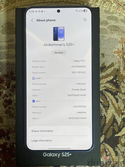 Samsung S25 plus