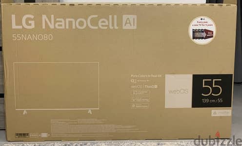 LG NanoCell 55 بوصة