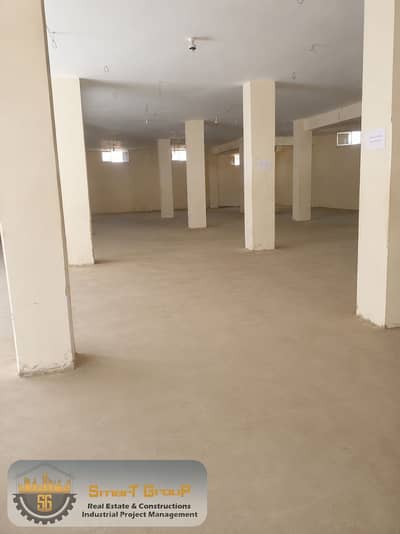 مصنع للايجار | 925م | دورين إنتاج وإدارة | محول 200 ك. ف. أ | رخصة وسجل صناعي قديم
