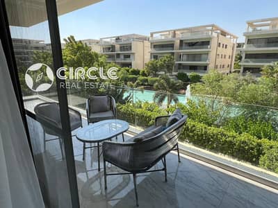 بينتهاوس للإيجار في ليك فيو ريزيدنس Lake View Residence التجمع الخامس تشطيب كامل بالمطبخ والتكييفات 3 غرف + تراس 100 متر