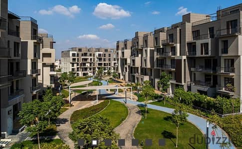 Fully finished apartment for sale with immediate delivery in New Zayed at VYE Compound by Sodic, with installments over 8 years.