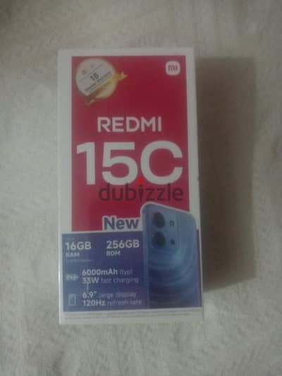 شاومي  (Xiaomi Redmi 15C) جديد بالضمان ( متبرشم )