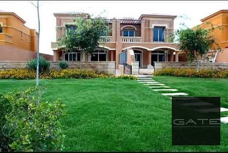 Twin House For Sale | in Royal Meadows – Sheikh Zayed Prime location – Open north-facing view overlooking the compound, Cairo-Alex Desert Road