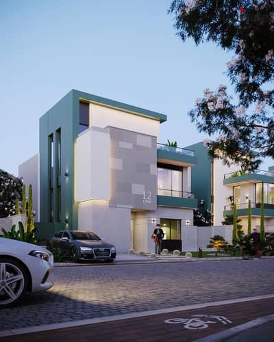 Independent villa 288m in New Zayed Compound La Joue Havre with a 10% down payment and installments over 10 equal years