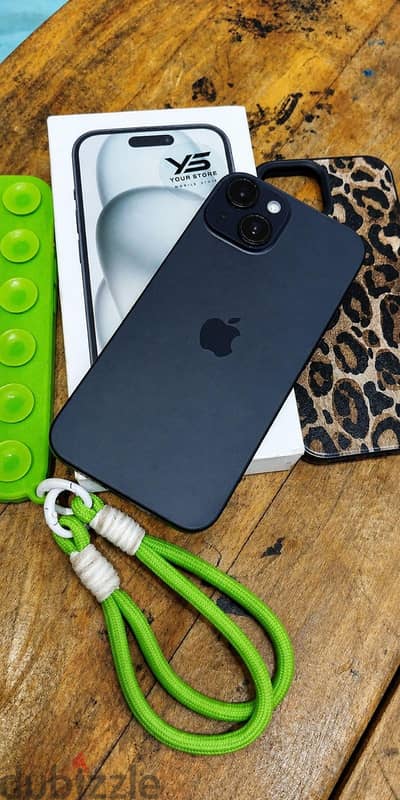Apple - iPhone 15 - 256GB - % بطارية 91
