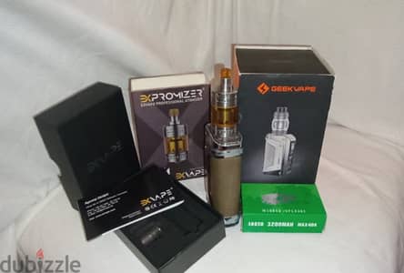 Geek Vape 200L Full Kit, مود جيك فيب كيت كامل بالعلبة