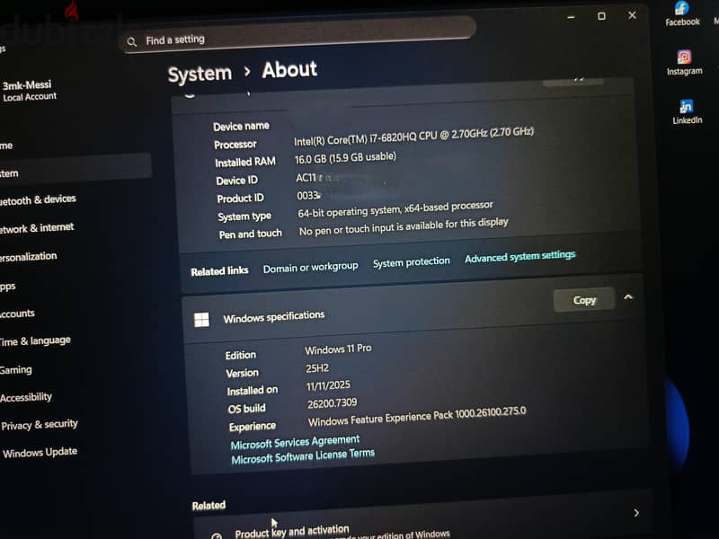Dell precision 7510 5