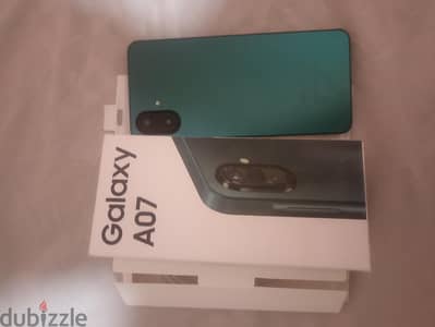 Samsung A07 زيرو لم يستخدم معاه فاتوره شراء امبارح