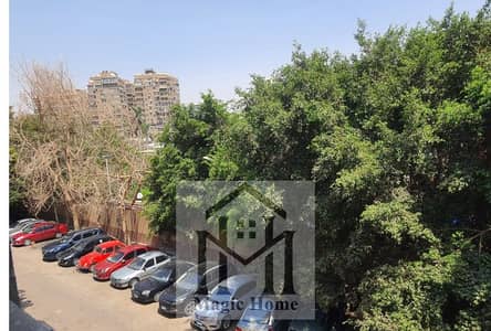 شقة 130م للبيع في المهندسين بفيو مباشر على نادي البنك الأهلي