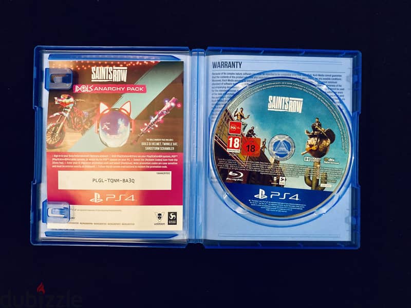 SAINTS ROW PS4 2