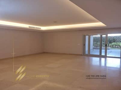 Semi furnished apartment with garden for rent in CFC