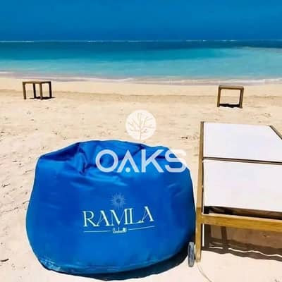 Fully finished chalet for sale    by Marakez in Ramla, Ras El Hekma – North Coast, with installments up to 8 years . 