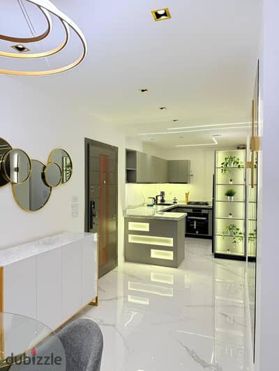 In Al-Rehab, a furnished hotel apartment next to services, a find for rent