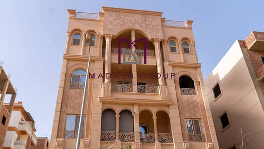 Fourth-floor apartment, 145 sqm, semi-finished. Down payment: 1.100,000 EGP, with installment plans over18 months. Located in the Northern Expansions