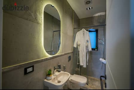 A great opportunity to rent a fully furnished 2 bedroom apartment in Lake View Residence Compound.
