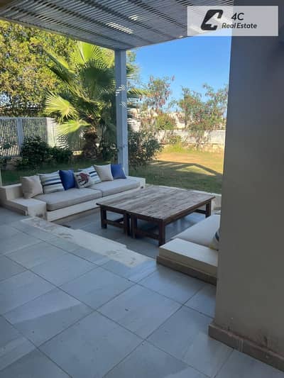 باقل من سعر الماركت لسرعه البيع سينيور شاليه بجاردن 500م ريسيل فوري Hacienda Bay – الساحل الشمالي بتقسيمه مميزة Open view جاهز للمعاينه و الاستلام