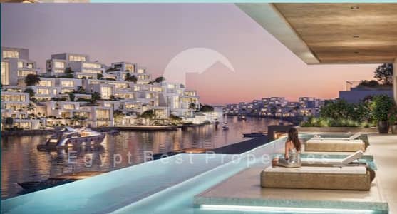 **FULLY FINISHED CHALET WITH ACS & KITCHEN, DIRECT SEA VIEW, 5% DOWN PAYMENT IN WADI YAM, THE FIRST PHASE OF RAS EL HEKMA CITY BY MODON4