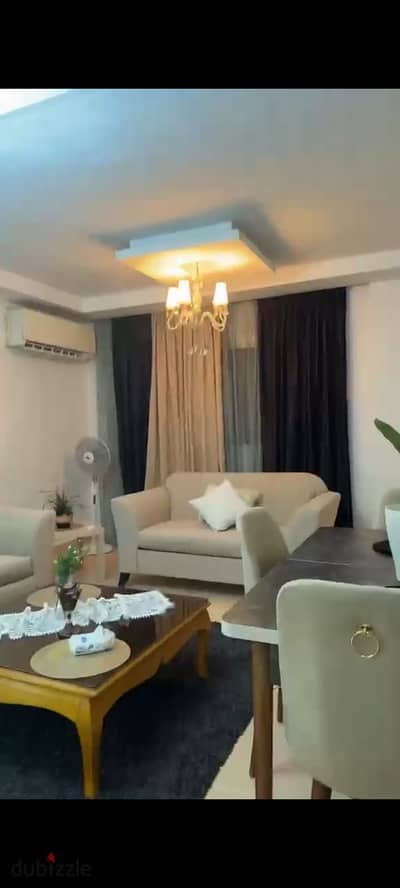 Furnished apartment for rent in Madinaty in B6 with new furnishings