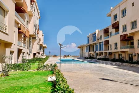 شالية للبيع متشطب بمقدم 10% في دايركشن وايت الساحل الشمالي