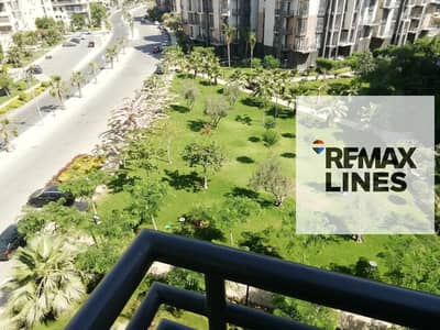 Furnished studio for rent, Madinaty, hotel furniture, first residence, open garden view, fully air-conditioned, prime location, New Cairo