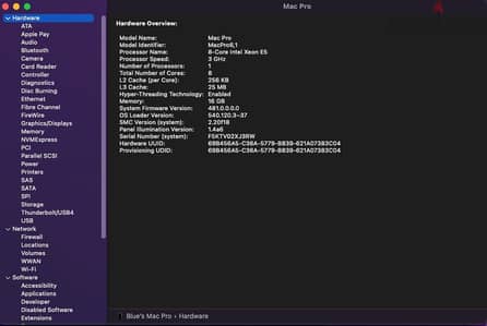 Mac cylinder 2013 xeon ram 16 upradable like new