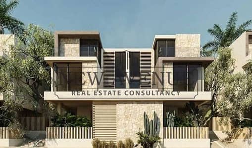 توين هاوس واسع 4 غرف تشطيب كامل للبيع في مرسى باغوش الساحل الشمالي | 275م | مقدم 10% وأقساط على 7 سنوات | استلام خلال سنتين