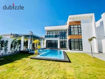 Luxury villa for sale in King Mariout - prime location + complete privacy.