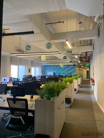 Fully equipped office for rent 450 m in San Stefano Grand Plaza (Four Seasons)