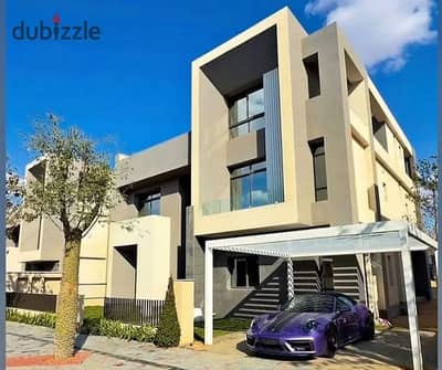 Get a villa now at a price lower than its price directly on the Suez Road in the Saada Sur compound with Hassan Allam in Al Tagamoa ready for viewing