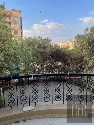 شقة للإيجار قانون في مدينة الرحاب القاهرة الجديده مساحة ٩٠ متر ارضي بجاردن