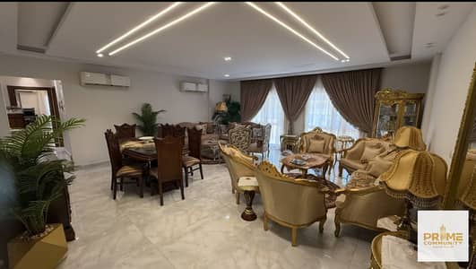 Upscale apartment for rent in Al Khamael Compound, opposite Hyper One on the 26th of July Corridor, Sheikh Zayed City
