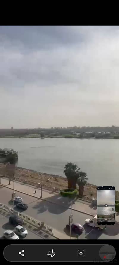 شقة للبيع ش كورنيش النيل المعادى