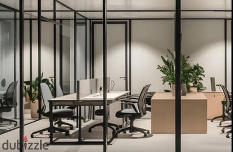 Finished admin office for sale in Sheikh Zayed on 26th of July axis