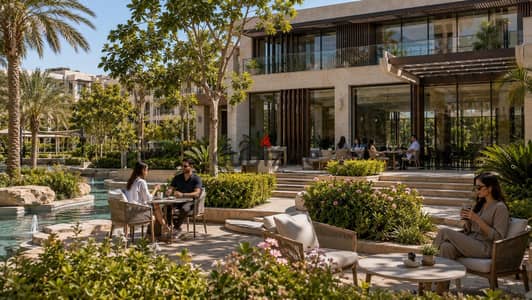 Own a 2-bedroom apartment with a monthly installment of 18,000 EGP in a fully integrated compound in Sheikh Zayed on Al Nozha Street | Rock Eden - Apa