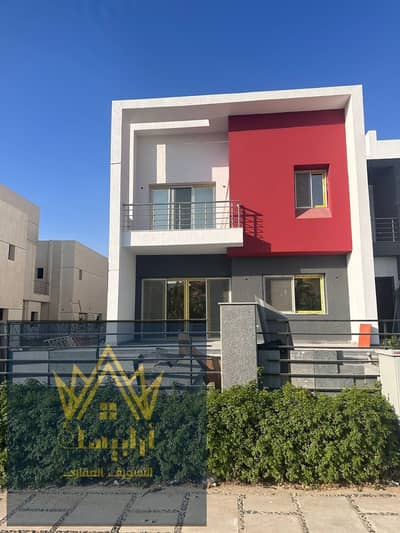 For sale in my city, a four-bedroom Town house model i, modern finishing, special