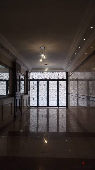 Duplex for sale, semi-finished, front view in Lotus South, Fifth Settlement Duplex for sale, semi-finished, front view in Lotus South, Fifth Settlement