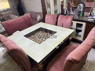 سفرة ترابيزة وكراسي فقط