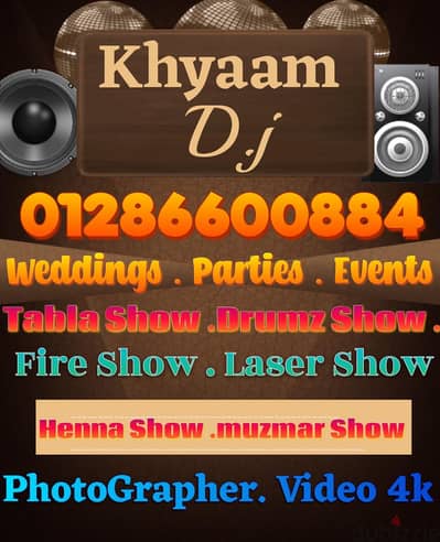 Dj Khyaam wedding agency and parties