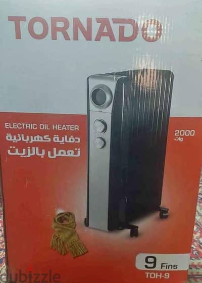 دفابه تورنيدو ٩ ريشه موديل  TOH-9 قدره ٢٠٠٠ وات