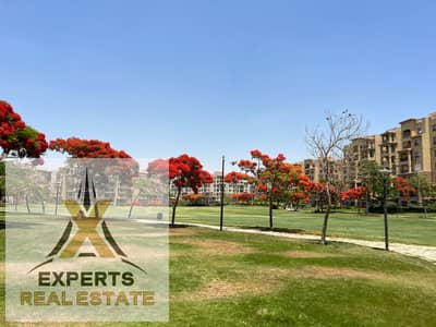 Finest 160 sqm Apartment with a 70 sqm Private Garden and a Stunning Wide Garden View in Madinaty B1.