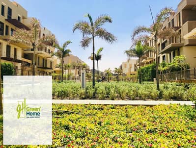 شقة بجاردن جاهزة متشطبة للبيع في إيستاون سوديك التجمع الخامس  Eastown Sodic New Cairo