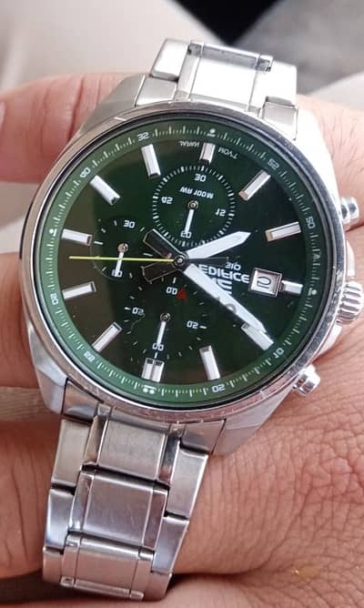 ساعة  Casio Edifice Chronograph (موديل EFV-610D-3CVUDF