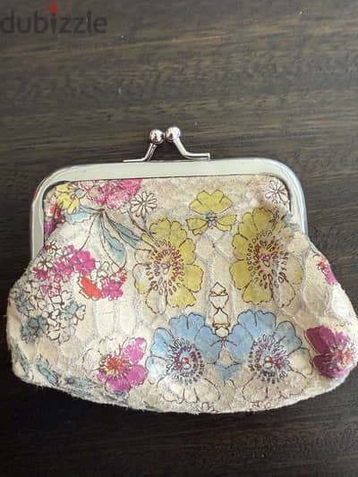Accessorize small colorful wallet