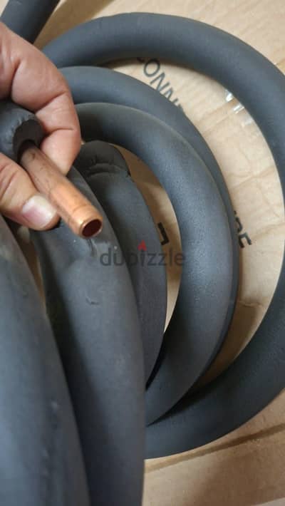 مواسير تكييف نحاس  نص بوصه وربع بوصه